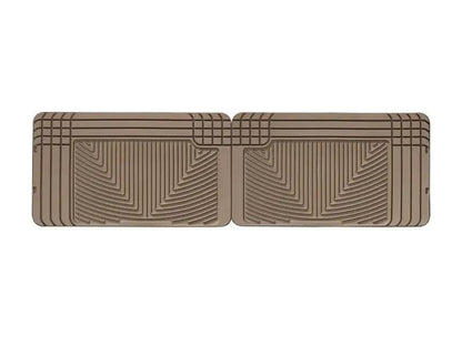 WeatherTech WT Rubber Mats - Rear - Tan by WeatherTech