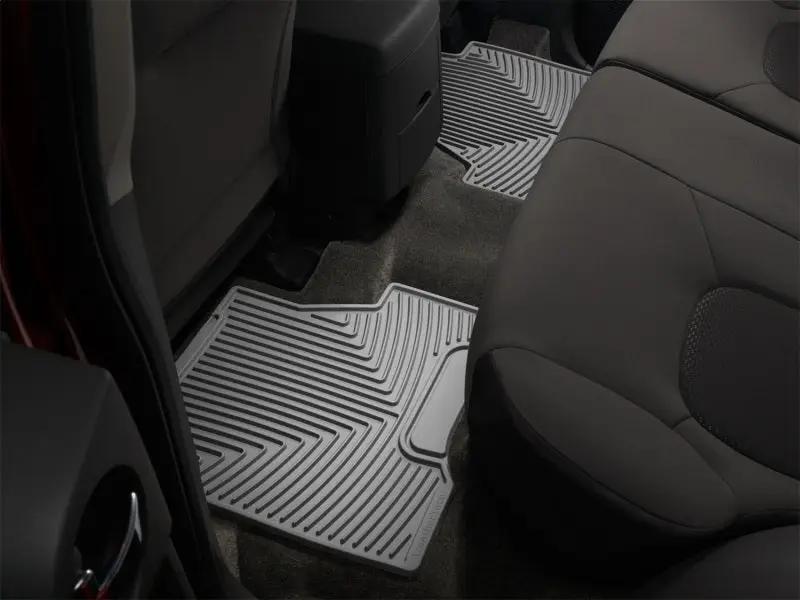 WeatherTech WT Rubber Mats - Rear - Grey by WeatherTech