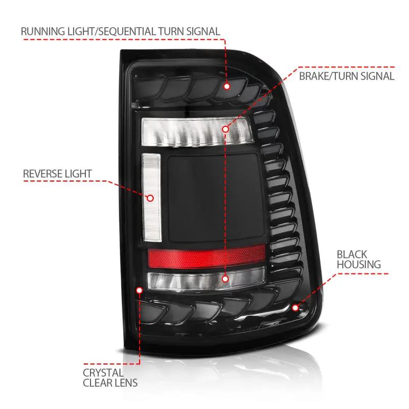ANZO ANZ LED Taillights by ANZO