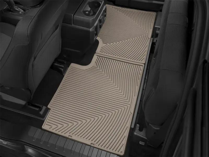 WeatherTech WT Rubber Mats - Rear - Tan by WeatherTech
