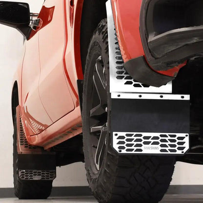 Putco PUT Mud Skins - Polished SS by Putco