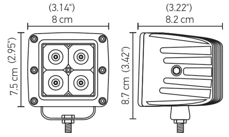 HELLA Optilux LED Cube by Hella