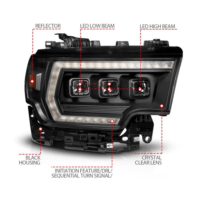 ANZO ANZ LED/Projector Headlights by ANZO
