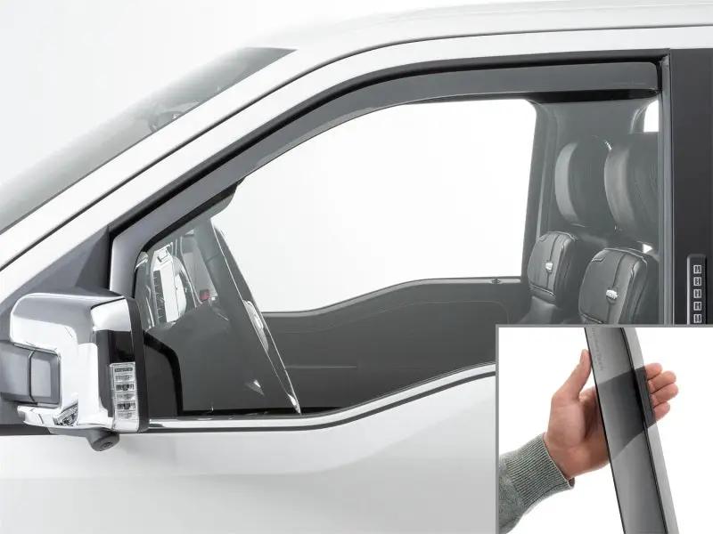 WeatherTech WT Deflector - Frnt - Drk Smk by WeatherTech