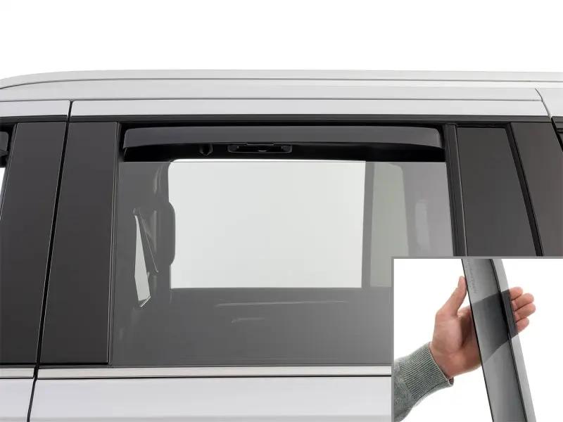 WeatherTech WT Deflector - Rear - Drk Smk by WeatherTech