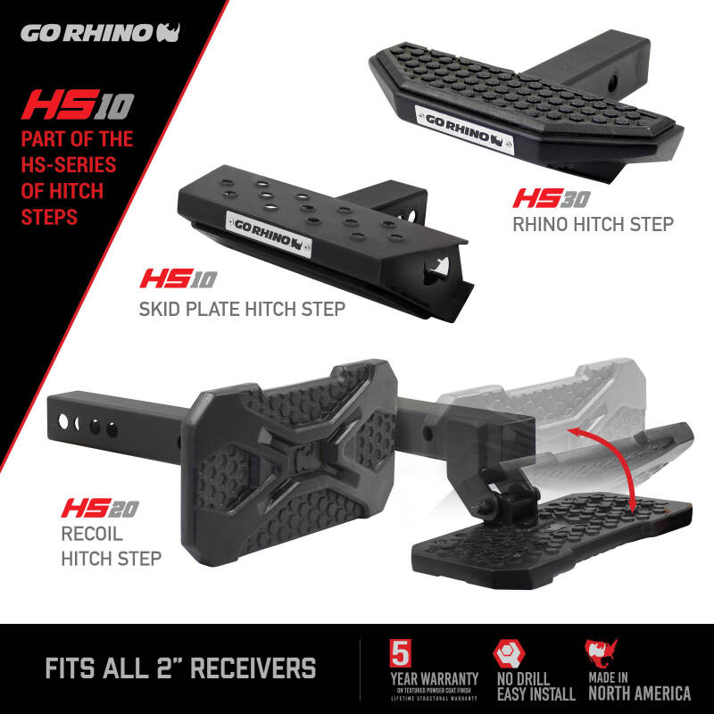 Go Rhino GOR Hitch Steps