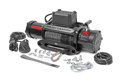 Rough Country 9500-Lb Pro Series Winch | Synthetic Rope by Rough Country