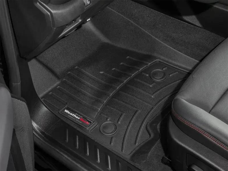 WeatherTech WT FloorLiner - Front - Blk by WeatherTech