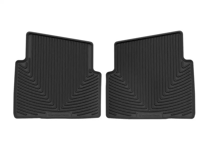 WeatherTech WT Rubber Mats - Rear - Blk by WeatherTech