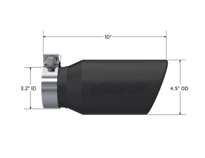 MBRP Univ Exhaust Tips BLK by MBRP