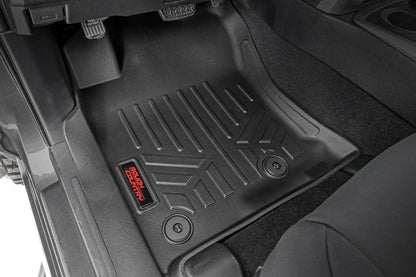 Rough Country Floor Mats | Front and Rear | Toyota 4Runner 2WD/4WD (2013-2024) by Rough Country