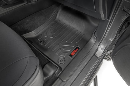 Rough Country Floor Mats | Front and Rear | Toyota 4Runner 2WD/4WD (2013-2024) by Rough Country