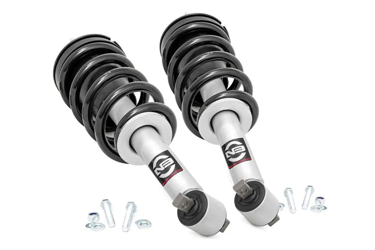 Rough Country N3 Leveling Struts | 2 Inch | Loaded Strut | Chevy/GMC SUV 1500 4WD (21-26) by Rough Country