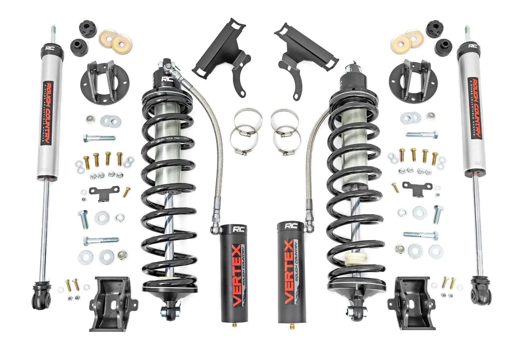 Rough Country 3 Inch Coilover Conversion Upgrade Kit | Diesel | Ford F-250/F-350 Super Duty (05-22) by Rough Country