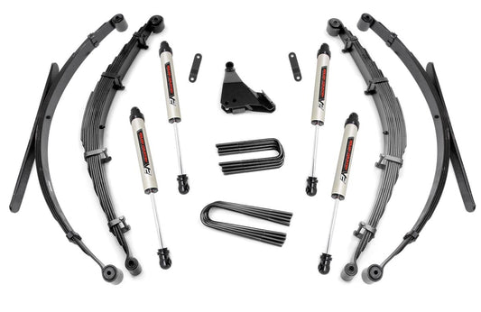 Kit de Elevación de 4 Pulgadas | Muelles Traseros | V2 | Ford F-250/F-350 Super Duty 4WD (99-04)