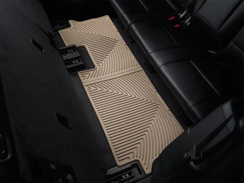 WeatherTech WT Rubber Mats - Rear - Tan by WeatherTech