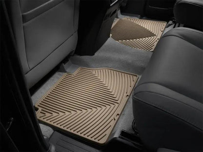 WeatherTech WT Rubber Mats - Rear - Tan by WeatherTech