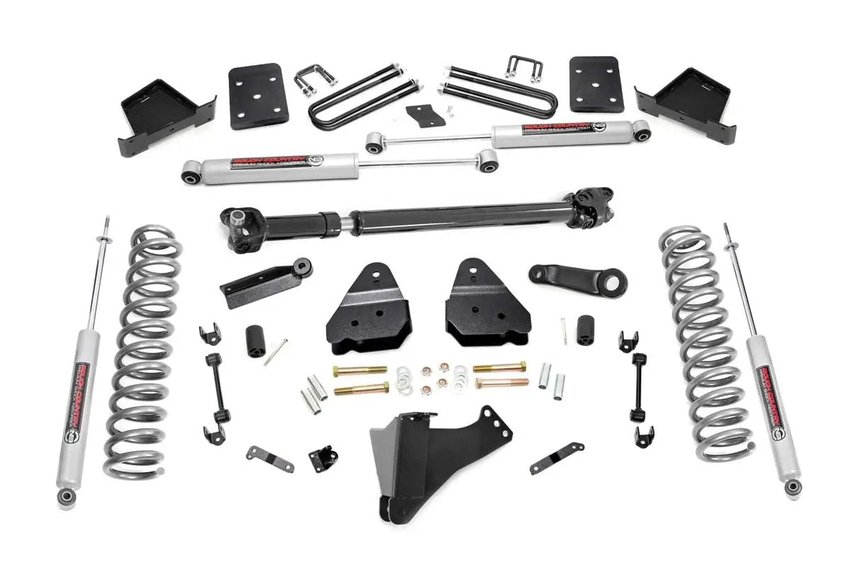 Rough Country 6 Inch Lift Kit | Diesel | No OVLD | D/S | Ford F-250/F-350 Super Duty (17-22) by Rough Country