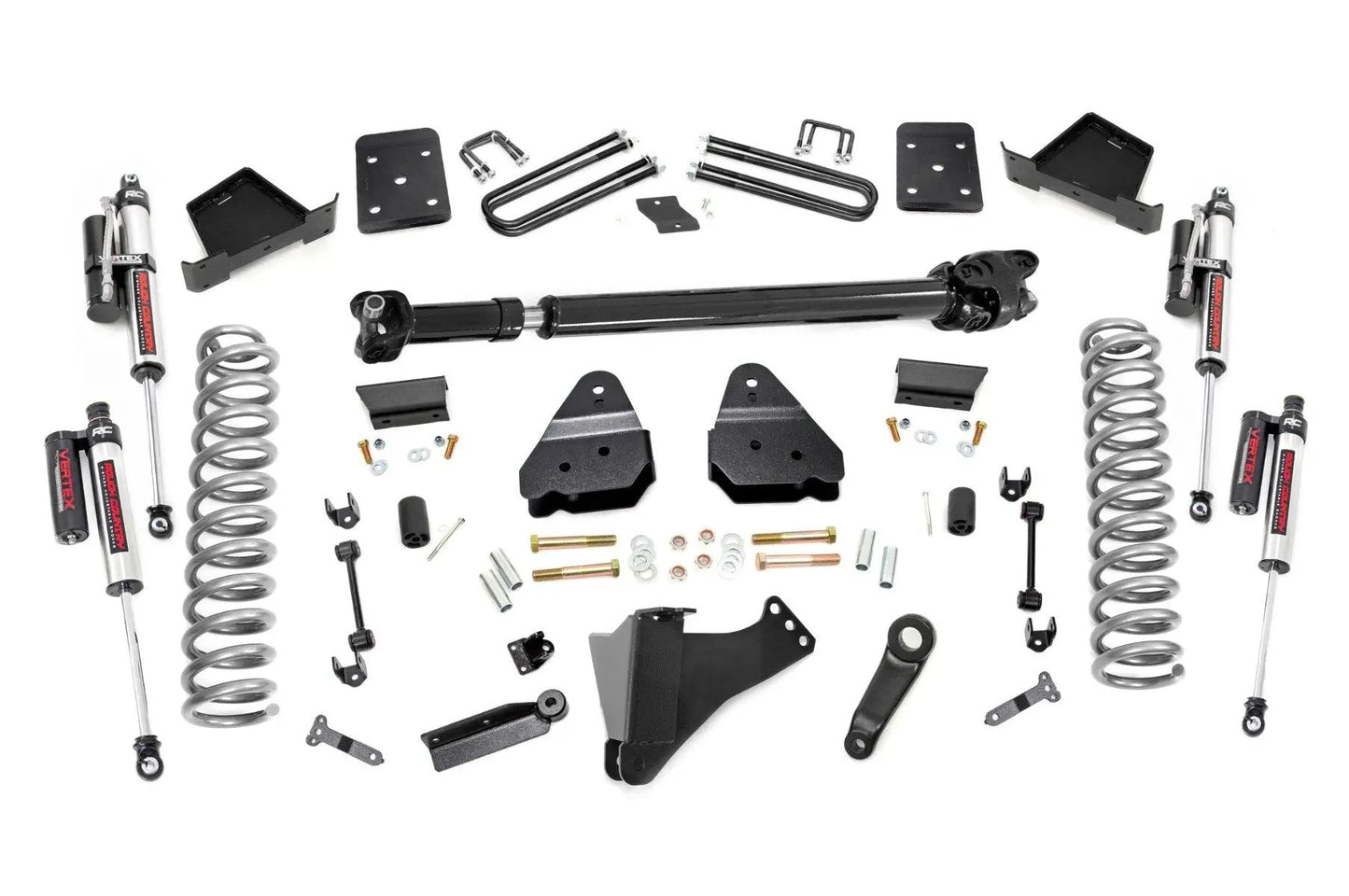 Rough Country 6 Inch Lift Kit | OVLDS | D/S | Vertex | Ford F-250/F-350 Super Duty (17-22) by Rough Country