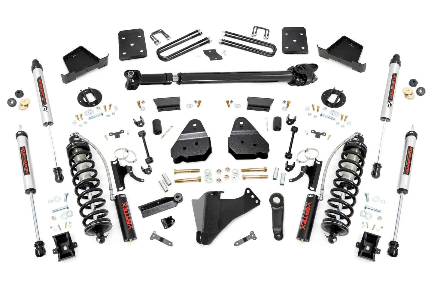 Rough Country 6 Inch Lift Kit | OVLDS | D/S | C/O V2 | Ford F-250/F-350 Super Duty (17-22) by Rough Country