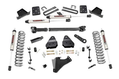 Rough Country 6 Inch Lift Kit | Diesel | OVLD | D/S | V2 | Ford F-250/F-350 Super Duty (17-22) by Rough Country
