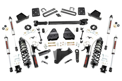 Rough Country 4.5 Inch Lift Kit | FR D/S | C/O V2 | Ford F-250/F-350 Super Duty (17-22) by Rough Country
