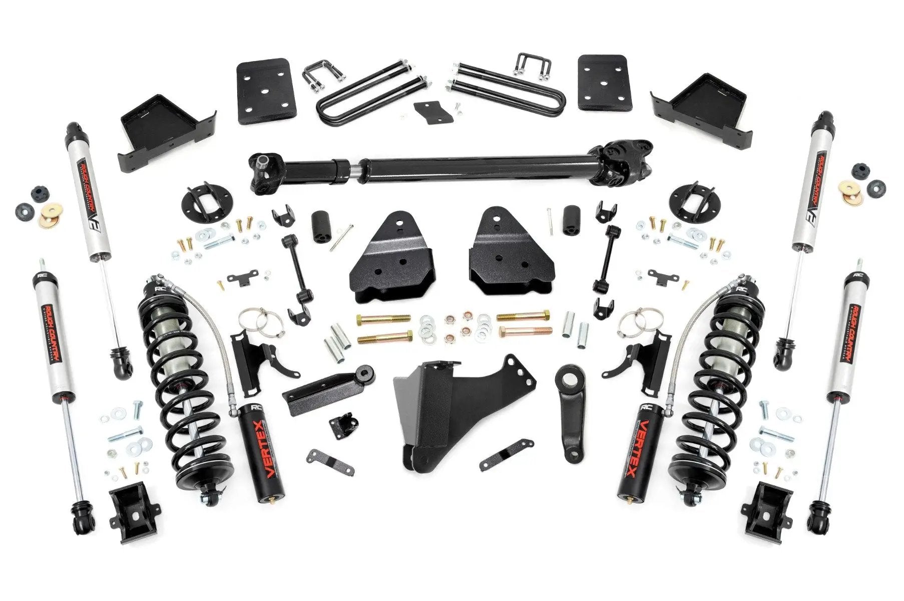 Rough Country 4.5 Inch Lift Kit | D/S | C/O V2 | Ford F-250/F-350 Super Duty 4WD (17-22) by Rough Country