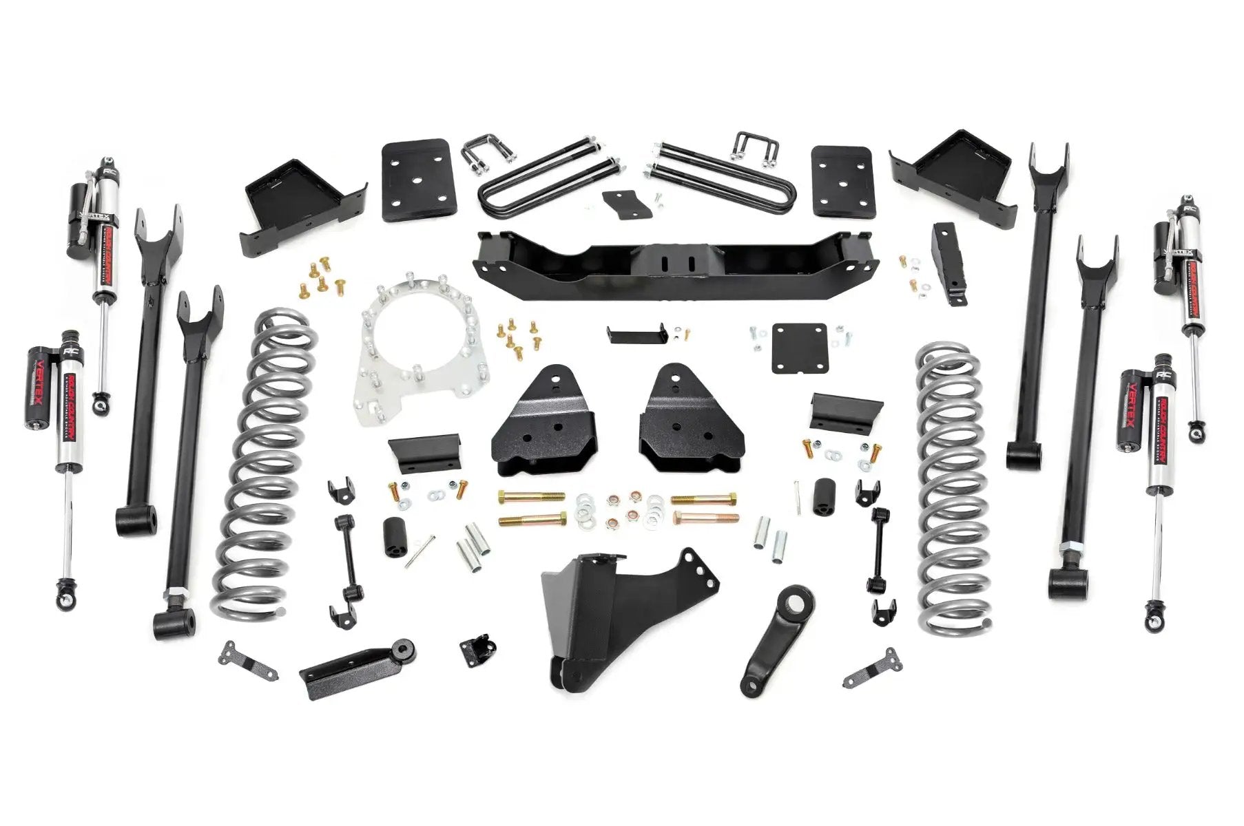 Rough Country 6 Inch Lift Kit | Diesel | 4-Link | Vertex | Ford F-250/F-350 Super Duty (17-22) by Rough Country