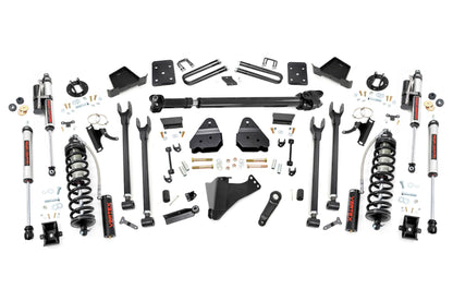 Rough Country 6 Inch Lift Kit  |  4-Link  |  No OVLD  |  D/S  |  C/O Vertex | Ford F-250/F-350 Super Duty (17-22)