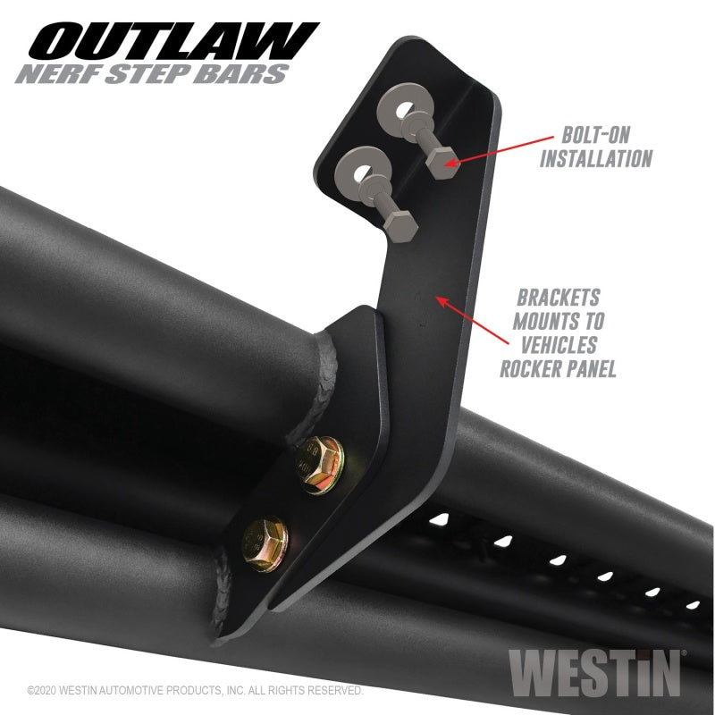 Westin WES Nerf Bars - Outlaw