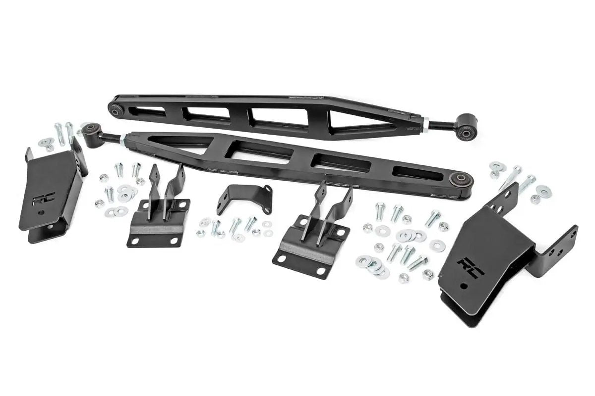 Rough Country Traction Bar Kit | 0-3 Inch Lift | Ford F-250 Super Duty 4WD (2008-2016) by Rough Country