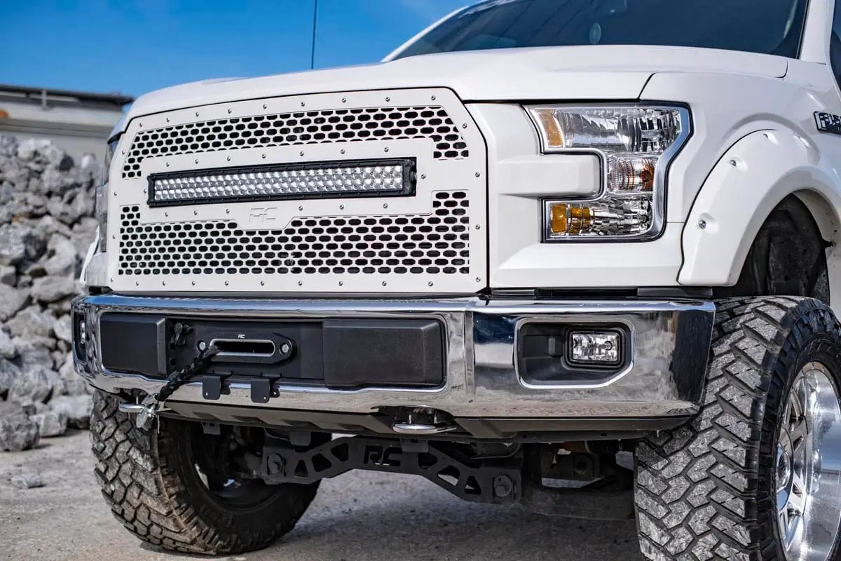 Rough Country Hidden Winch Mount | Ford F-150 2WD/4WD (2015-2020) by Rough Country