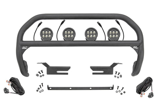 Barra Protectora | LED Redondos de 3.5 Pulgadas (x4) | Ford Bronco 4WD (2021-2025)