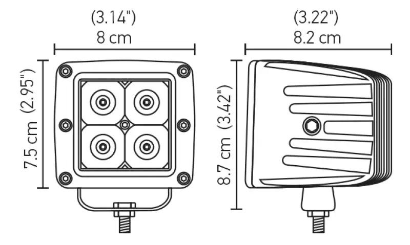 HELLA Optilux LED Cube by Hella