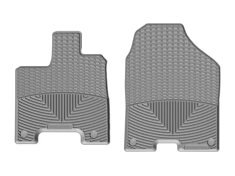 WeatherTech WT Rubber Mats - Front - Grey by WeatherTech