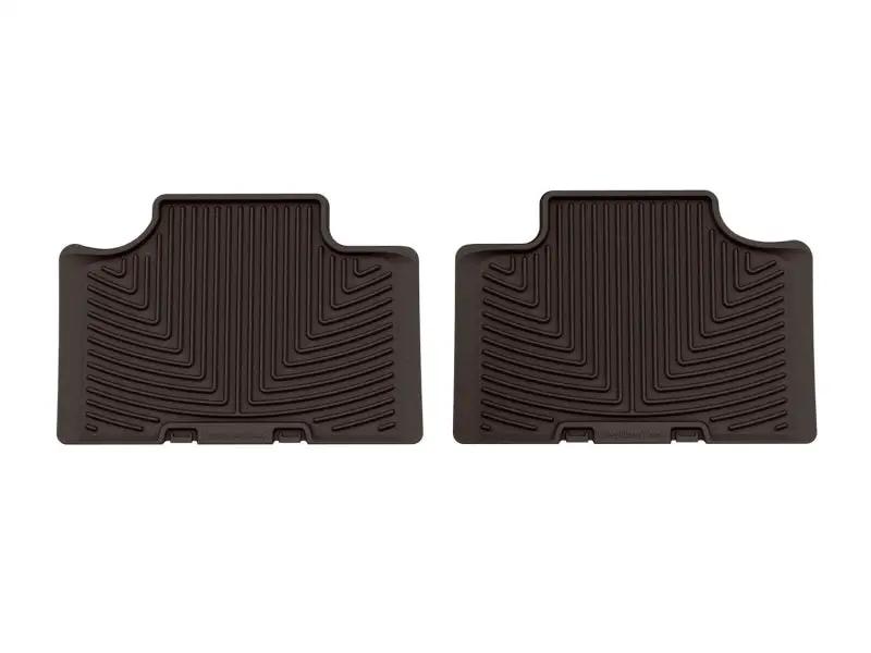 WeatherTech WT Rubber Mats - Rear - Cocoa by WeatherTech