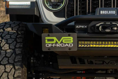 DV8 Offroad DVE License Plate Relocation by DV8 Offroad