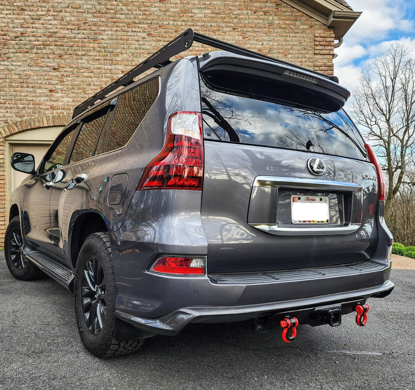 Задний фаркоп-прицепное устройство NYTOP 2014-2023 Lexus GX460, гибридный бампер