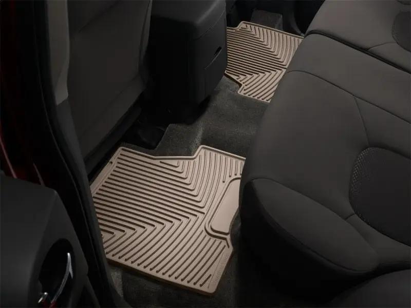 WeatherTech WT Rubber Mats - Rear - Tan by WeatherTech