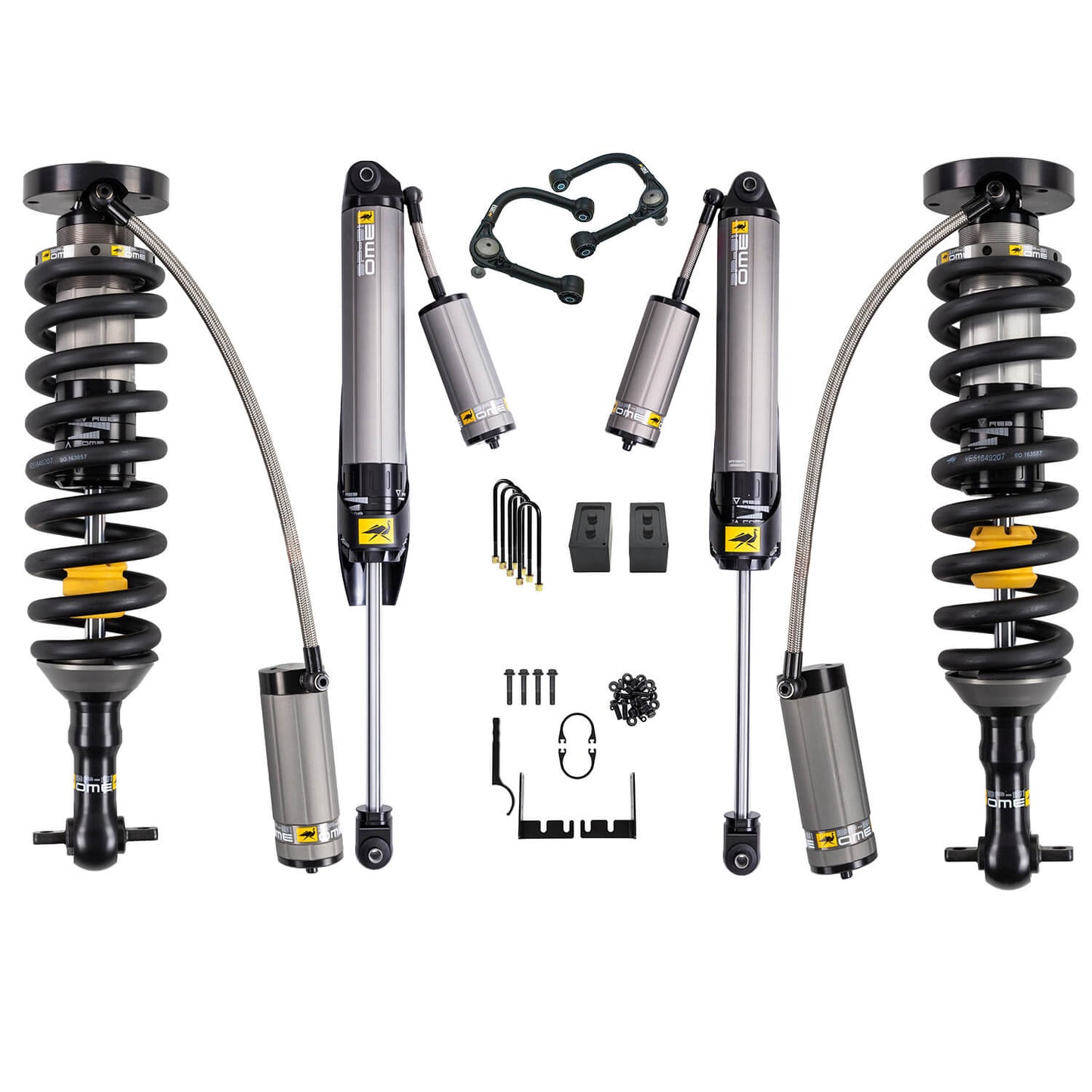 Old Man Emu BP-51 Kit FR 2.5 in/0-330 lb, RR 1.5 in/0 lb w/UCA