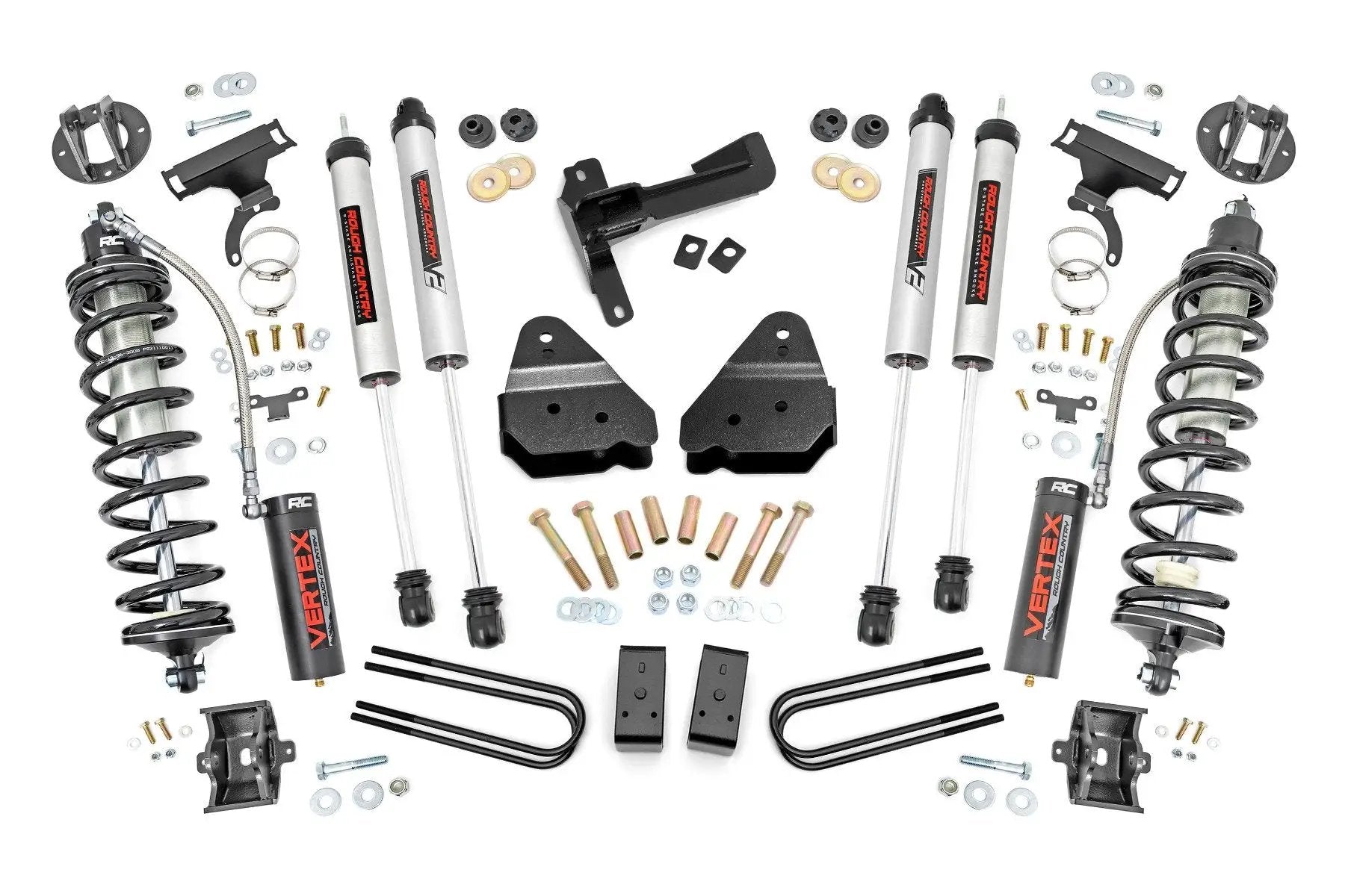 Rough Country 3 Inch Lift Kit | Coilover Conversion | Ford F-250 Super Duty 4WD (2008-2010) by Rough Country