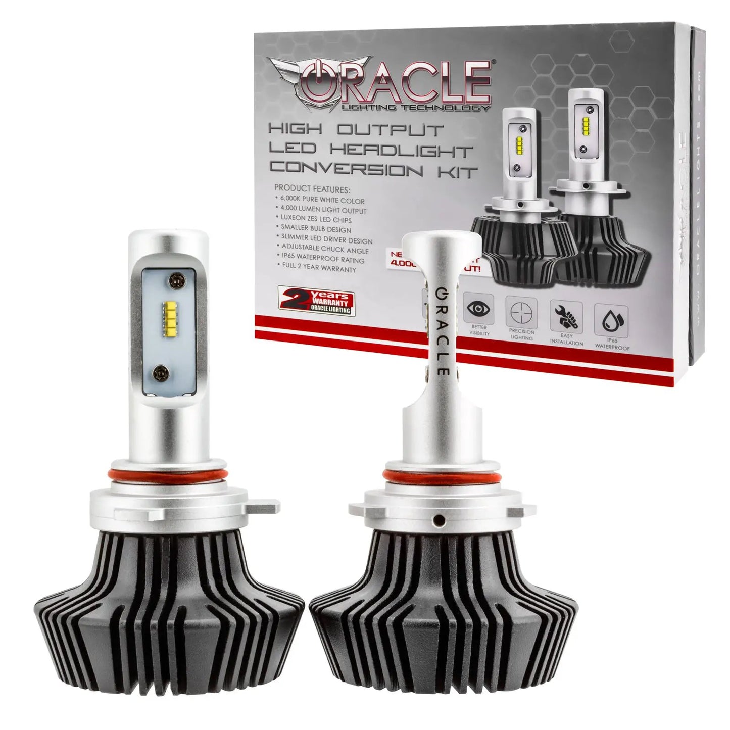 ORACLE Lighting 9012 4,000+ Lumen LED Headlight Bulbs (Pair) by Oracle Lighting