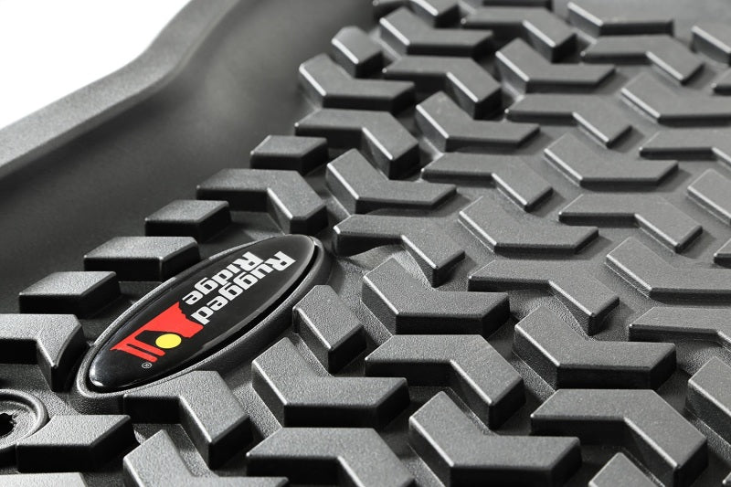 Rugged Ridge RUG Floor Liners - Black by Rugged Ridge
