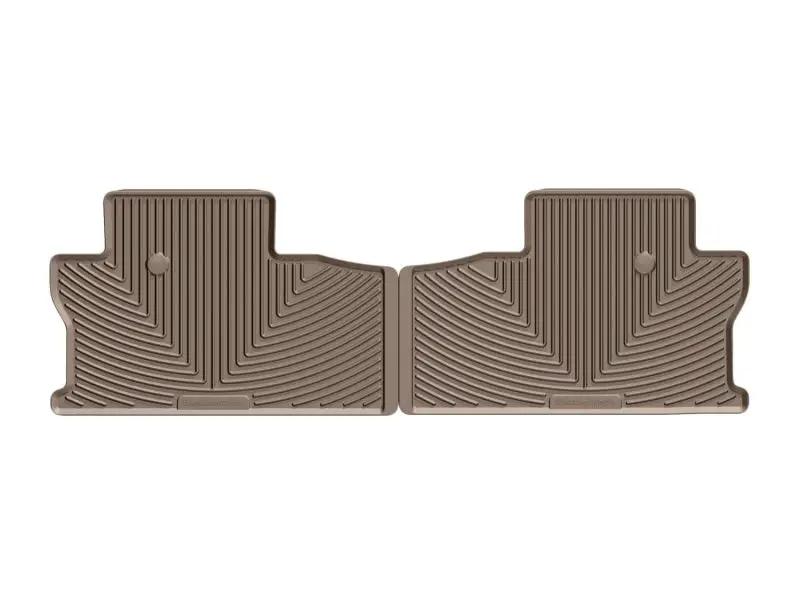 WeatherTech WT Rubber Mats - Rear - Tan by WeatherTech
