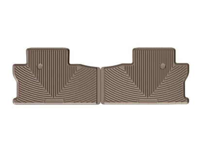 WeatherTech WT Rubber Mats - Rear - Tan by WeatherTech
