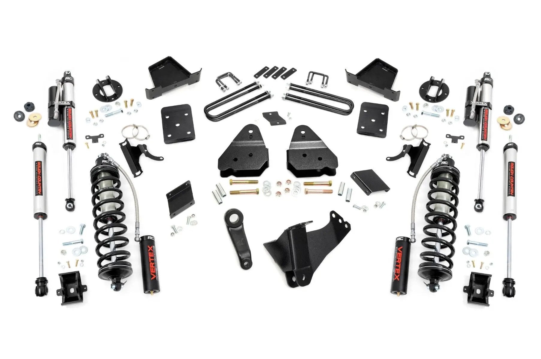Rough Country 4.5 Inch Lift Kit | No OVLD | C/O Vertex | Ford F-250 Super Duty (11-14) by Rough Country