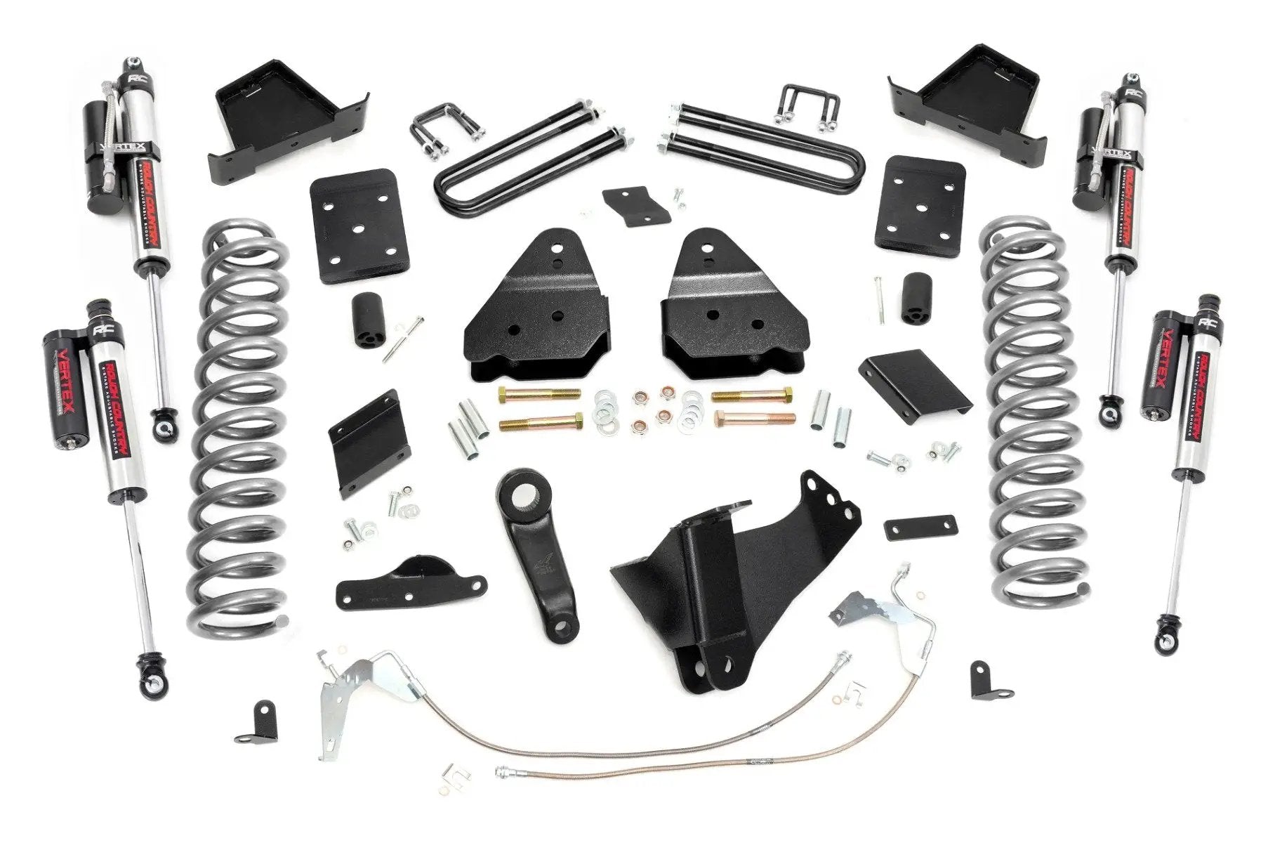 Rough Country 6 Inch Lift Kit | Diesel | No OVLD | Vertex | Ford F-250 Super Duty (11-14) by Rough Country