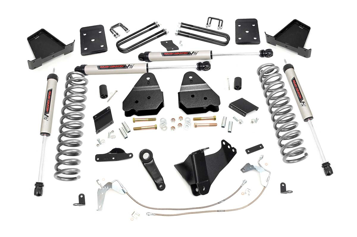 Kit de elevación de 6 pulgadas | Gasolina | Sin OVLD | V2 | Ford F-250 Super Duty 4WD (2011-2014)