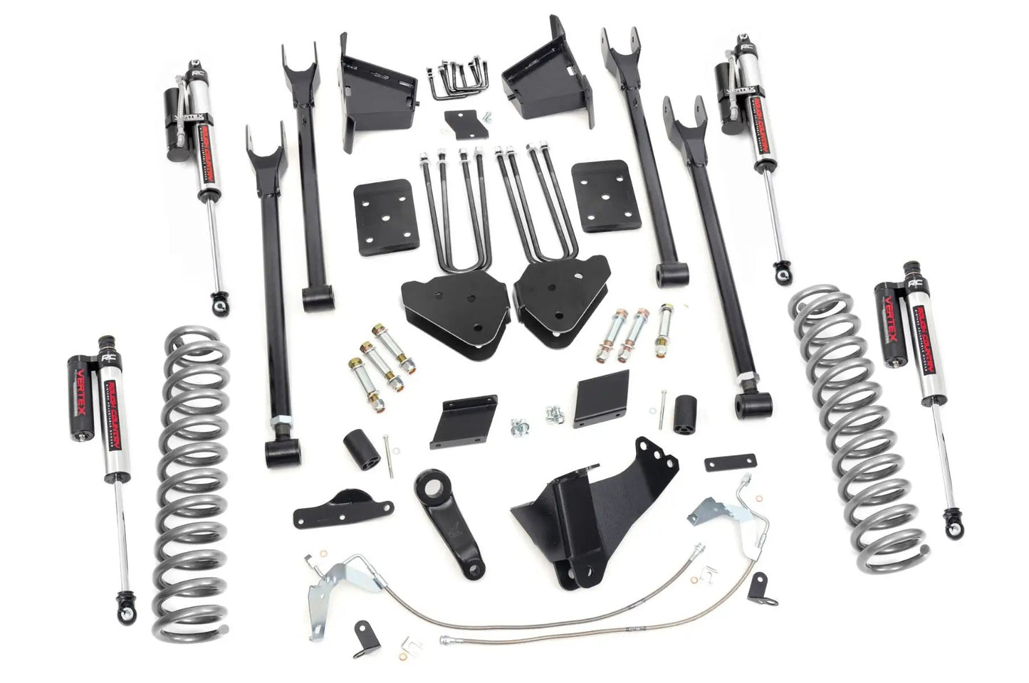 Rough Country 6 Inch Lift Kit | 4 Link | OVLD | Vertex | Ford F-250 Super Duty 4WD (15-16) by Rough Country