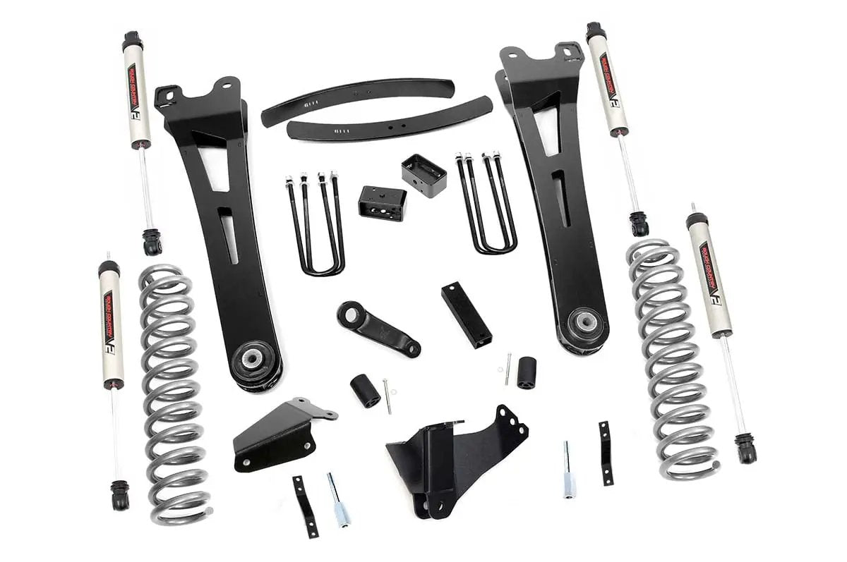 Rough Country 6 Inch Lift Kit | Diesel | Radius Arm | V2 | Ford F-250/F-350 Super Duty (05-07) by Rough Country